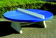 Pingpongtafel beton rond